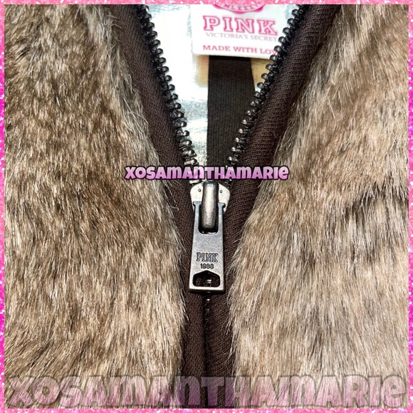 VS PINK Faux Fur Jacket - Picture 8 of 14